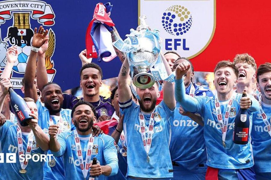 Coventry play champions Arsenal in Premier League opener