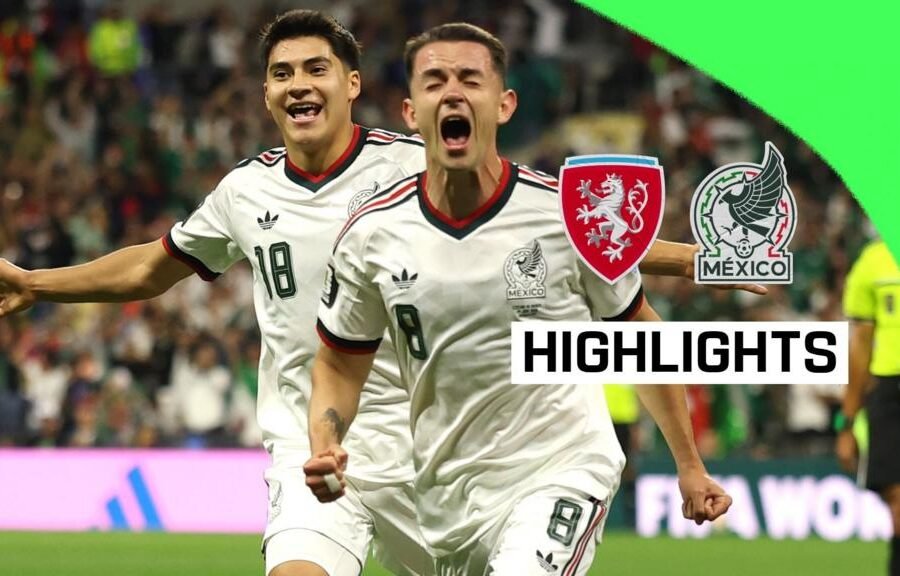 Mexico beat Czech Republic to maintain 100% winning record