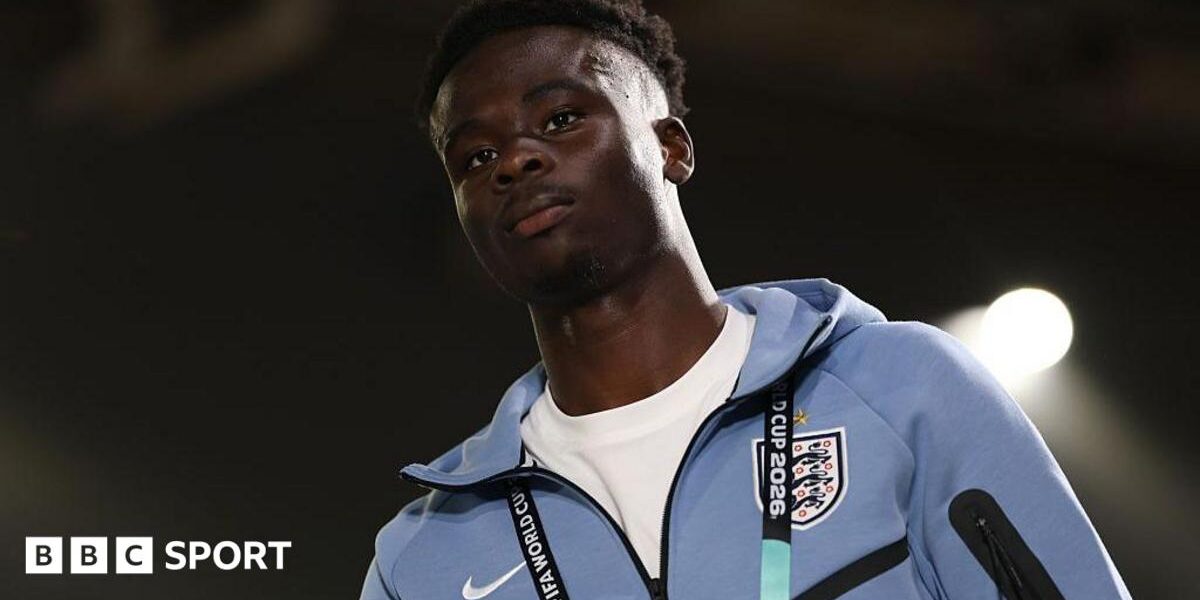 Saka trains alone as England prepare for Ghana game