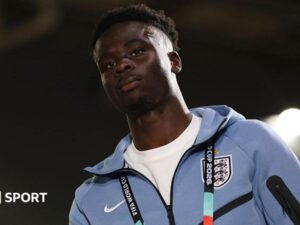 Saka trains alone as England prepare for Ghana game
