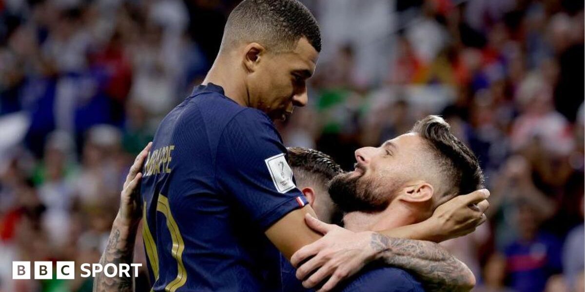 The celebration photo that sums up my relationship with Mbappe – Giroud
