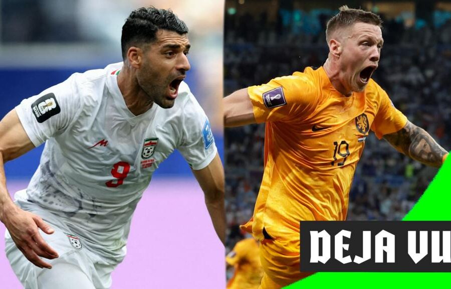 VAR rules out Iran's Weghorst-esque goal