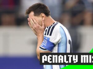 ‘He is human’ – Messi misses from the spot as he chases scoring record