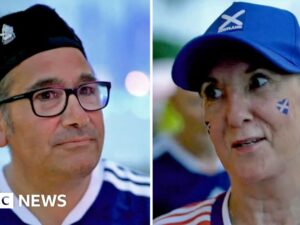 ‘Typical Scotland’: Tartan Army give their verdict on Miami match against Brazil