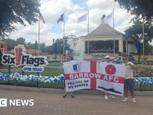 Fifa bans football club’s submarine badge on flag
