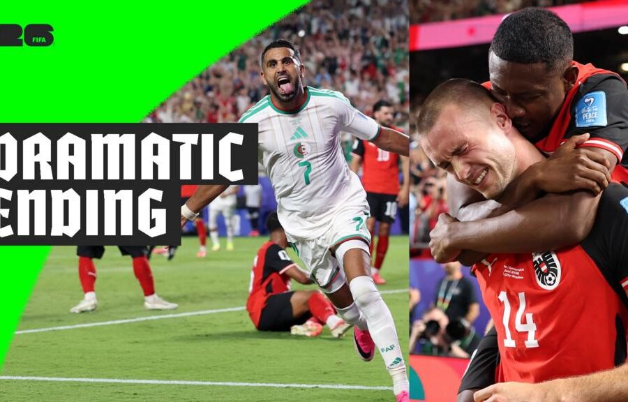 Algeria and Austria both qualify for last 32 after dramatic injury-time goals