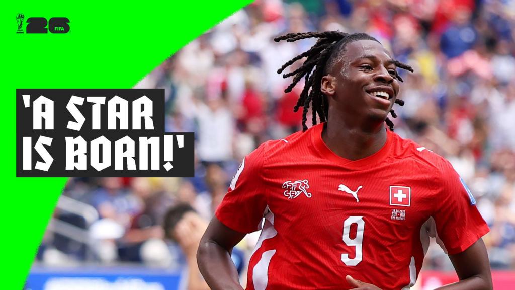 Switzerland’s Manzambi scores superb double against Bosnia