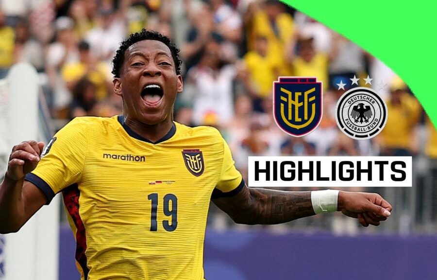 Ecuador fight back to upset Germany