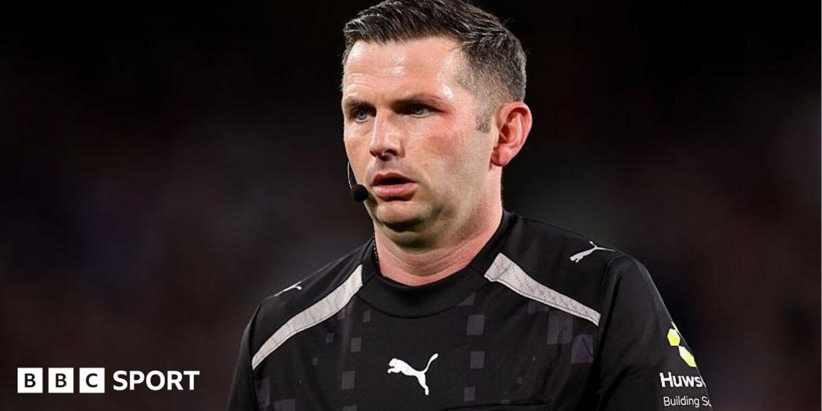Injured referee Oliver to miss World Cup match