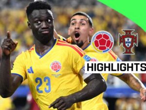 Colombia denied late winner in enthralling draw with Portugal