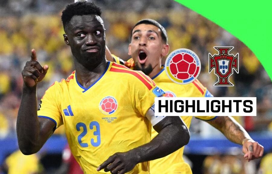 Colombia denied late winner in enthralling draw with Portugal