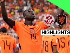 Brobbey on target again as Netherlands beat Tunisia to win group