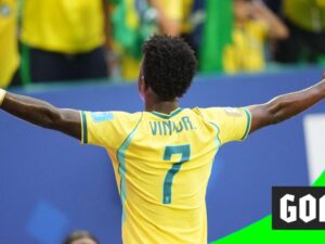 Vinicius Jr pounces on Scotland mistake to give Brazil early lead