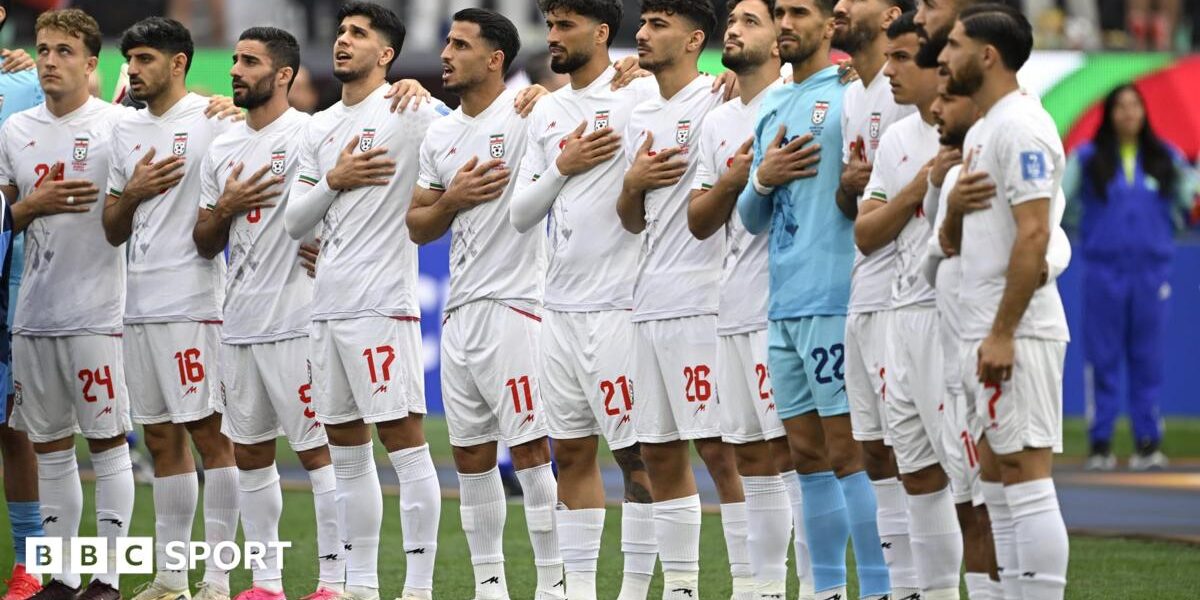 Iran leave note asking for peace after Belgium draw