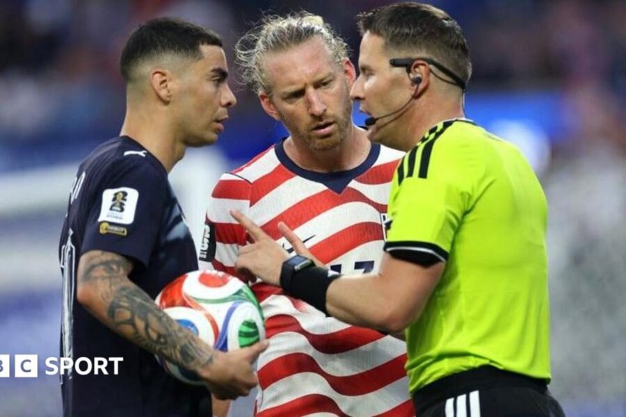 VAR makes 'mistaken identity' history as strange booking confuses fans