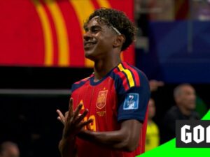 ‘He’s arrived’ – Lamine Yamal scores the opener for Spain