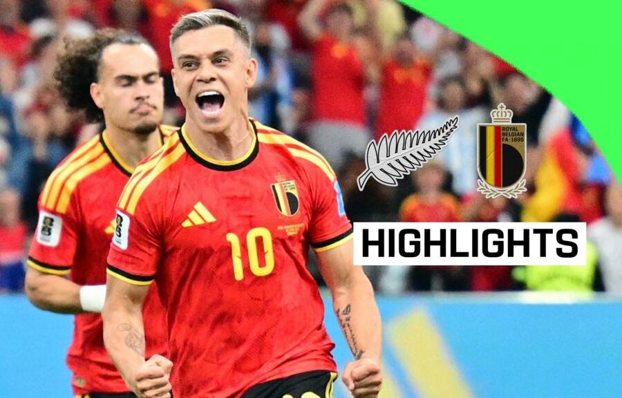 Belgium thrash New Zealand to win Group G
