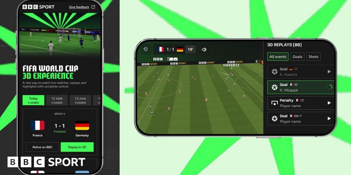 A new way to experience the World Cup – only on BBC Sport