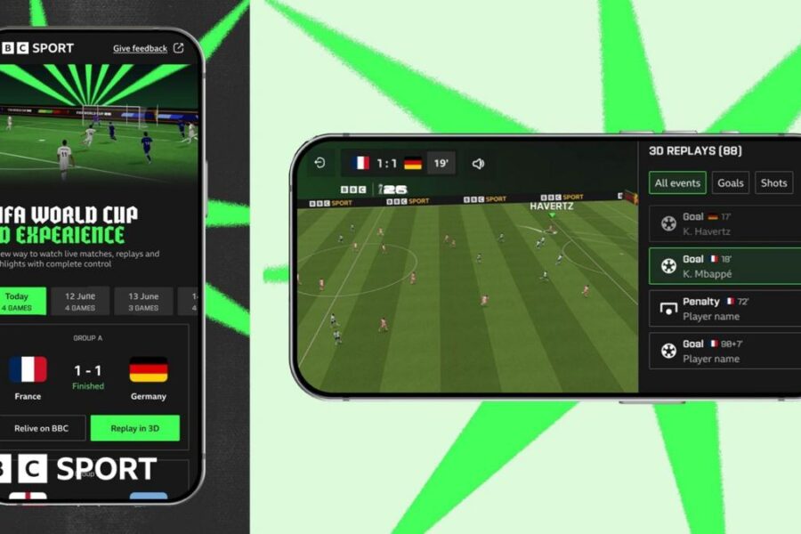 A new way to experience the World Cup - only on BBC Sport