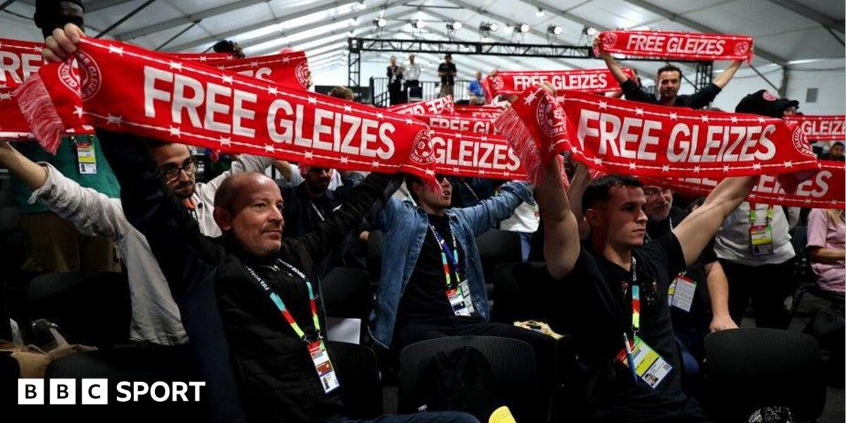 Empty seat at World Cup for imprisoned French sports journalist