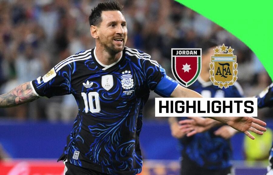 Messi comes off the bench to score as Argentina beat Jordan