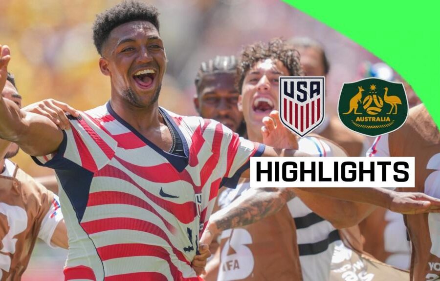 USA qualify for last 32 after comfortable win over Australia