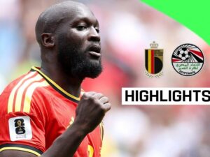 Lukaku makes impact off the bench as Belgium draw with Egypt