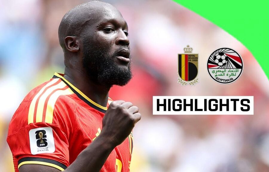 Lukaku makes impact off the bench as Belgium draw with Egypt