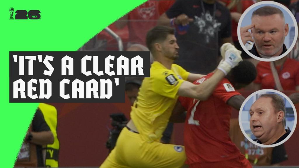 Rooney and Cann strongly disagree on Bosnia goalkeeper incident