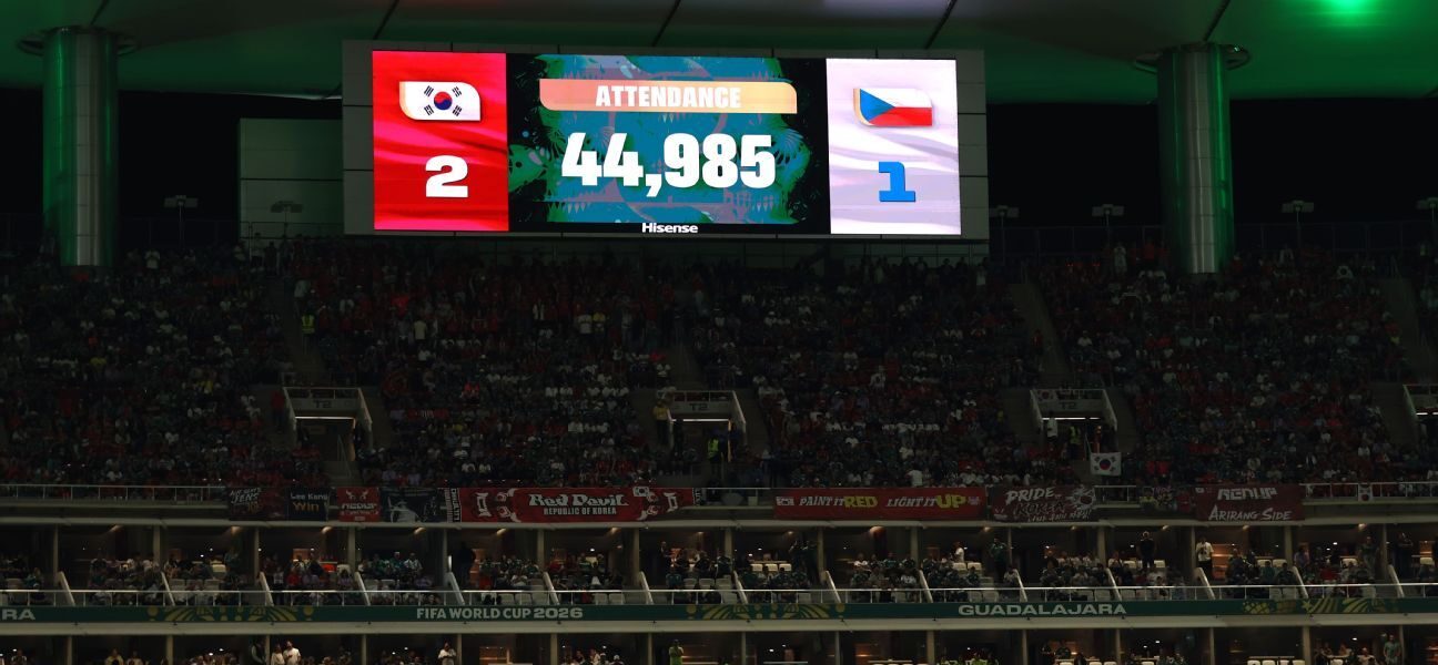 FIFA defends attendance despite empty seats