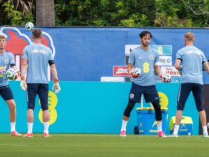 Two arrested after England World Cup gear stolen