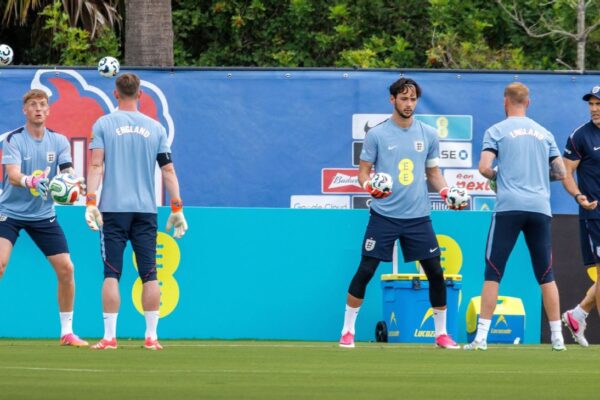 Two arrested after England World Cup gear stolen