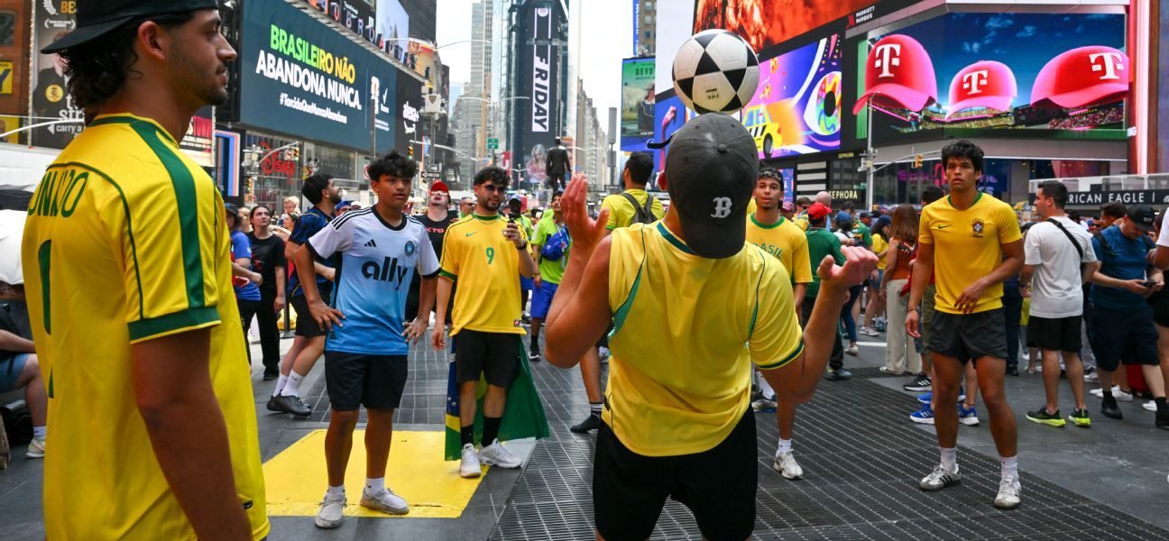 World Cup Daily LIVE: Brazil fans take over NYC ah…