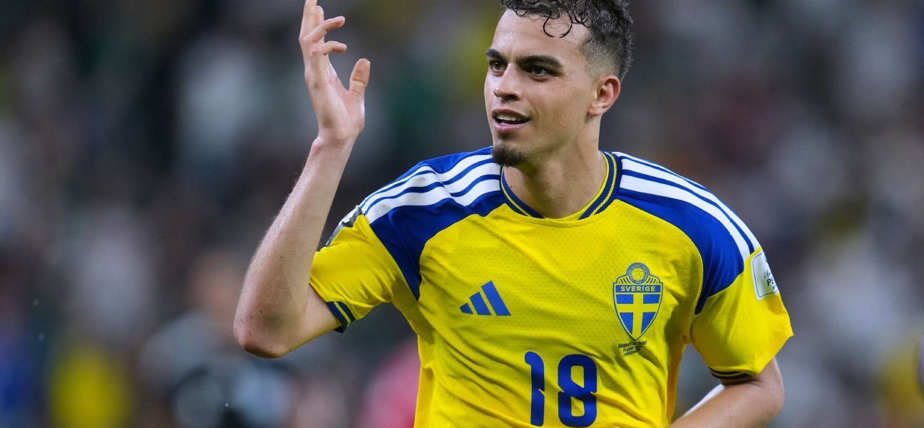 Sweden rout Tunisia behind historical Ayari brace