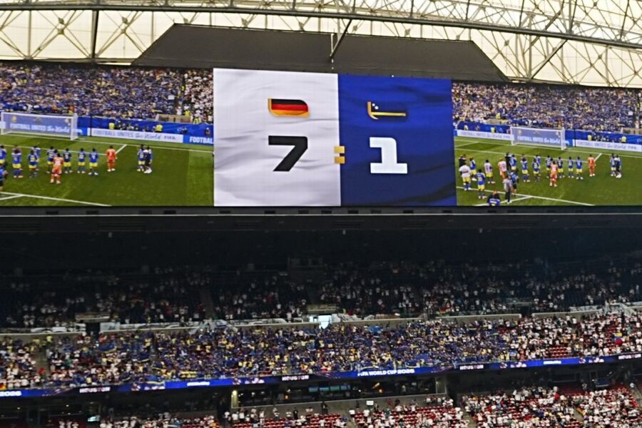 So close! Germany nearly got a World Cup Scorigami...