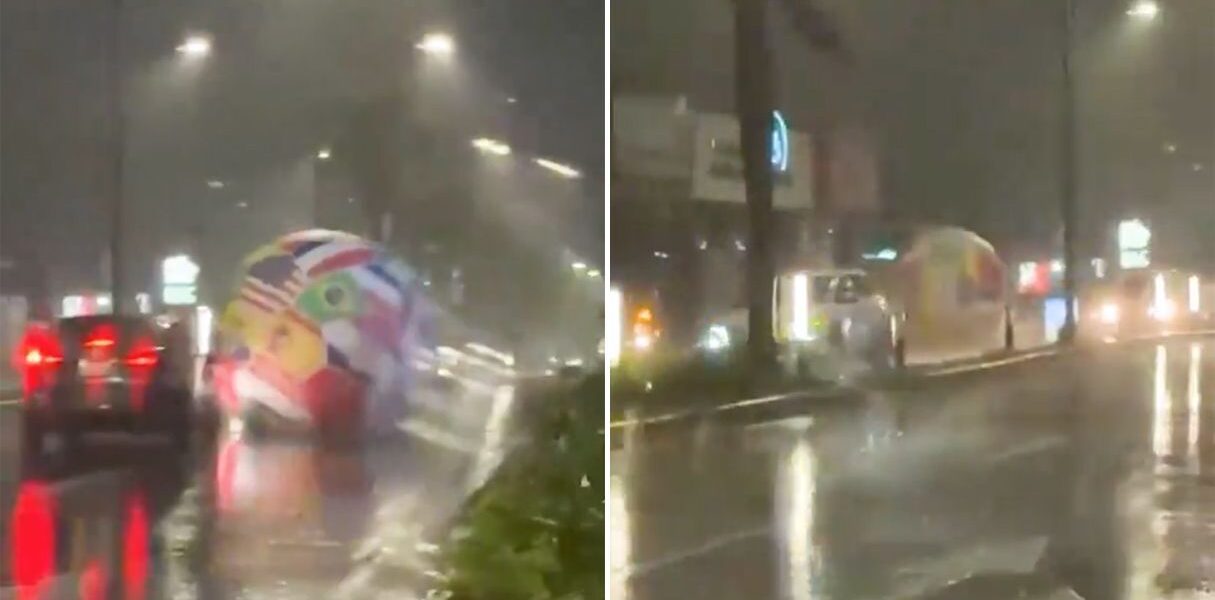 World Cup Daily LIVE: Giant inflatable match ball …