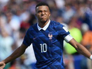 Copy of Mbappé rewrites France, World Cup history books as...