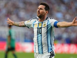 Messi ties Klose record with 16th World Cup goal