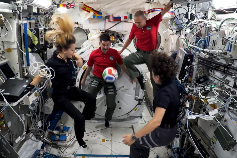 World Cup Daily: NASA astronauts kick ball around ...