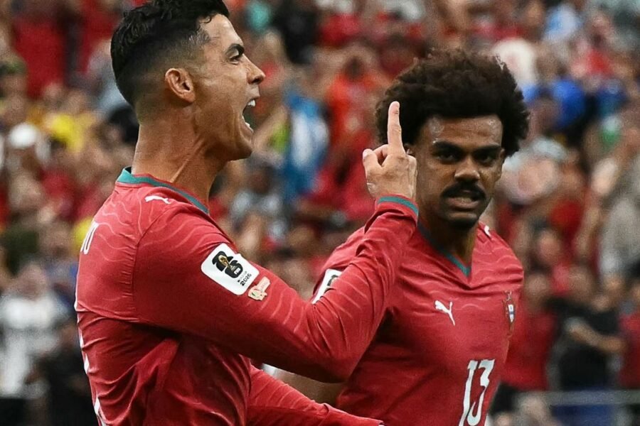 Ronaldo snaps goal drought, 1st to score at 6 WCs