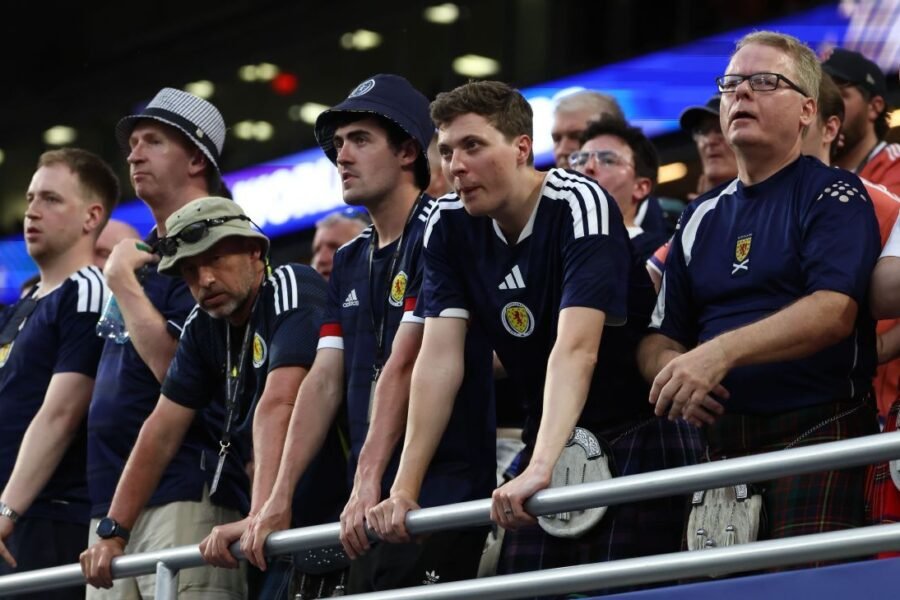 Tartan party over? Brazil humbling forces Scotland...