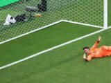 Uruguay yank keeper at HT after howler vs. Spain