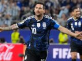 Messi nets again, Argentina earn third WC win