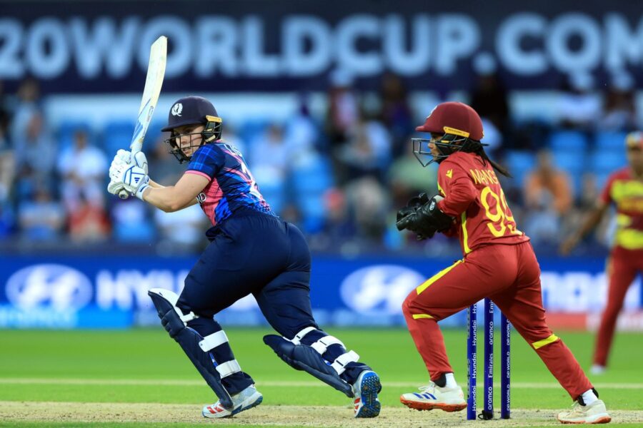 West Indies edge out Scotland for seven-run win