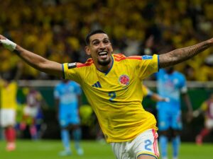 Munoz strike ends DR Congo resistance and sends Colombia into last 32