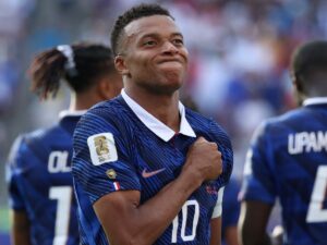 France breeze past Sweden as Mbappe matches Messi