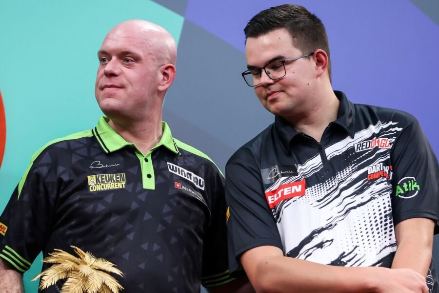 Van Veen living out 'childhood dream' playing alongside Van Gerwen