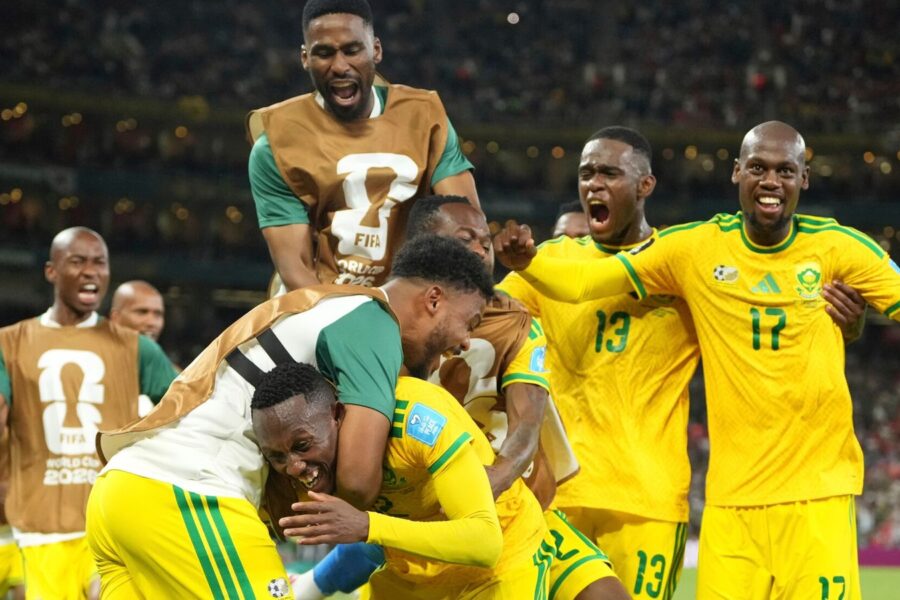 South Africa reach knockout stages for first time with win over South Korea