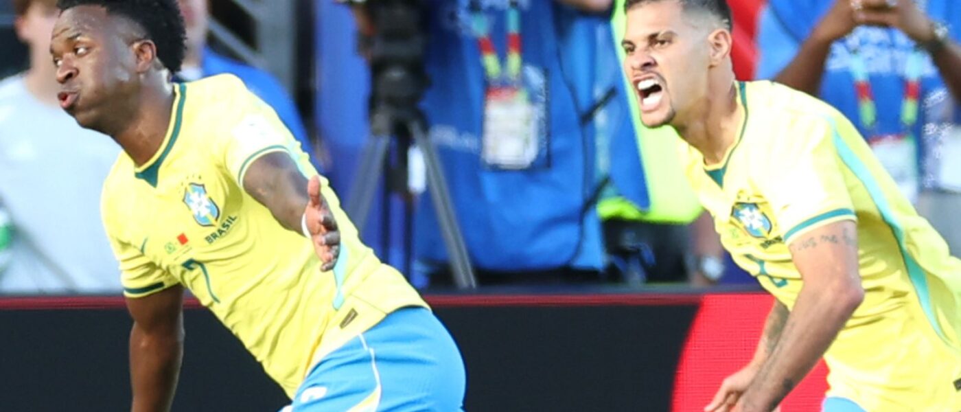 Brazil forced to settle for Morocco draw despite Vinicius stunner