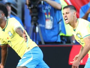 Brazil forced to settle for Morocco draw despite Vinicius stunner